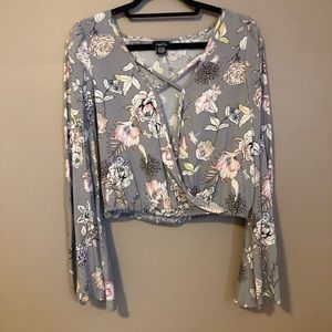 Rue21 Long Sleeve Crop Top